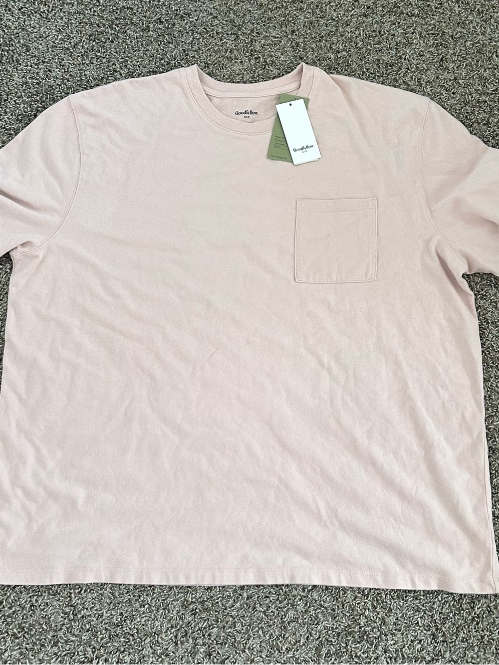 Target Men's Short Sleeve Pocket Tee - Light Pink